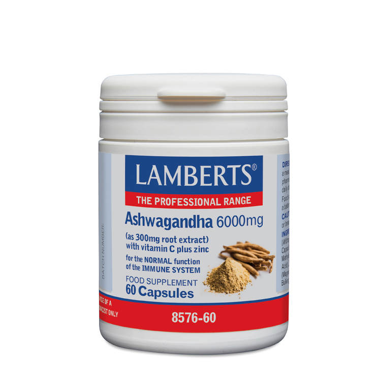 Lamberts Ashwagandha 6000mg 60 Caps